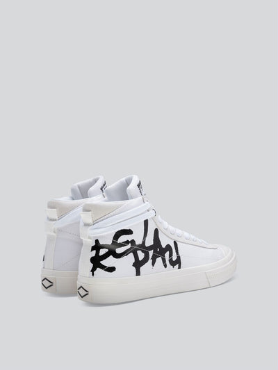 REPLAY SNAP TONE 2 MID-CUT SNEAKERS WITH LACES