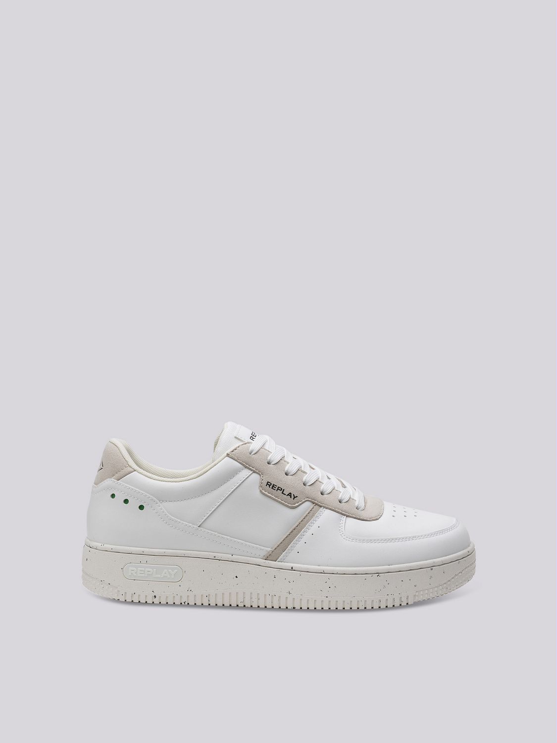 REPLAY EPIC M GREEN SNEAKERS WITH LACES