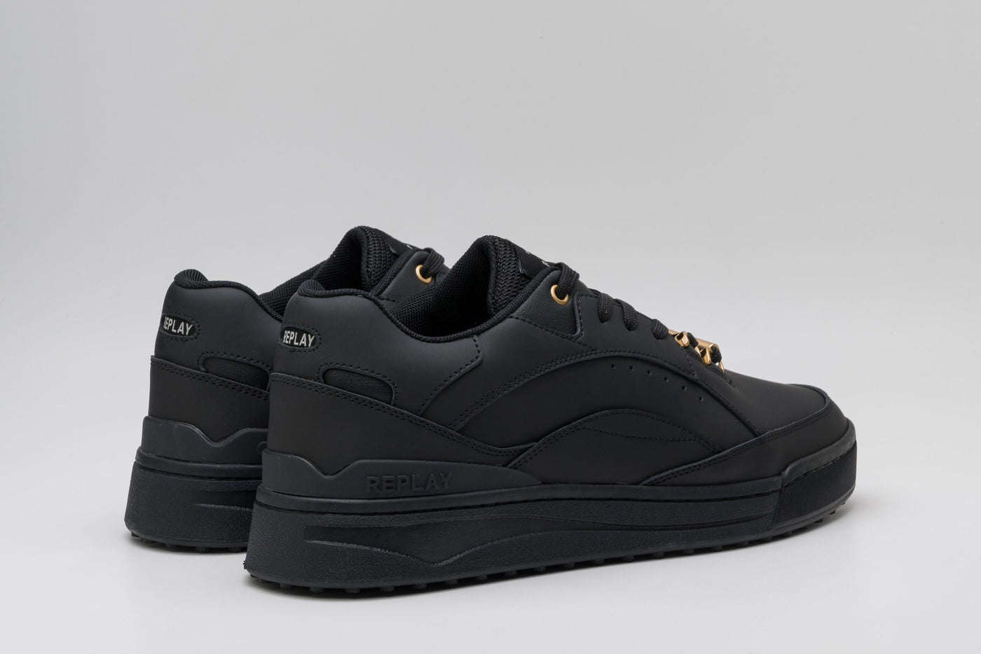 REPLAY CROSS HARDWARE LACE UP SNEAKERS
