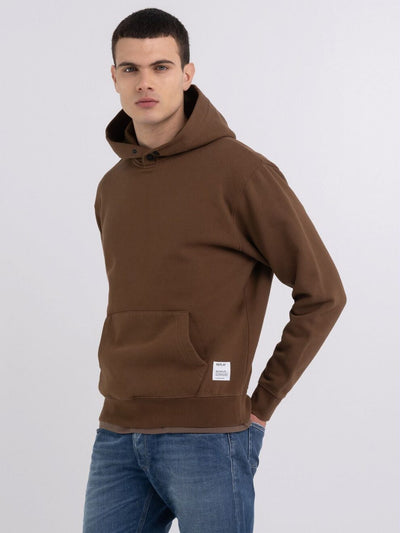 REPLAY HOODIE IN COTTON