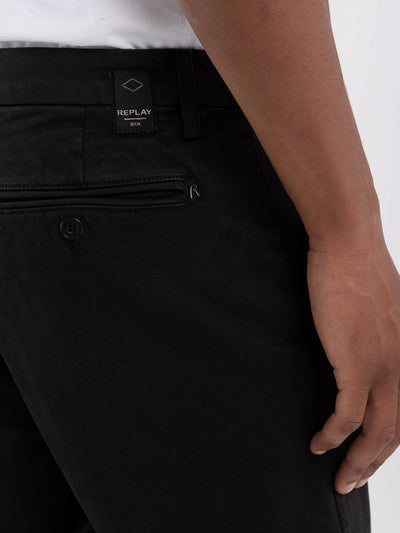 REPLAY SLIM FIT ZEUMAR CHINO TROUSERS